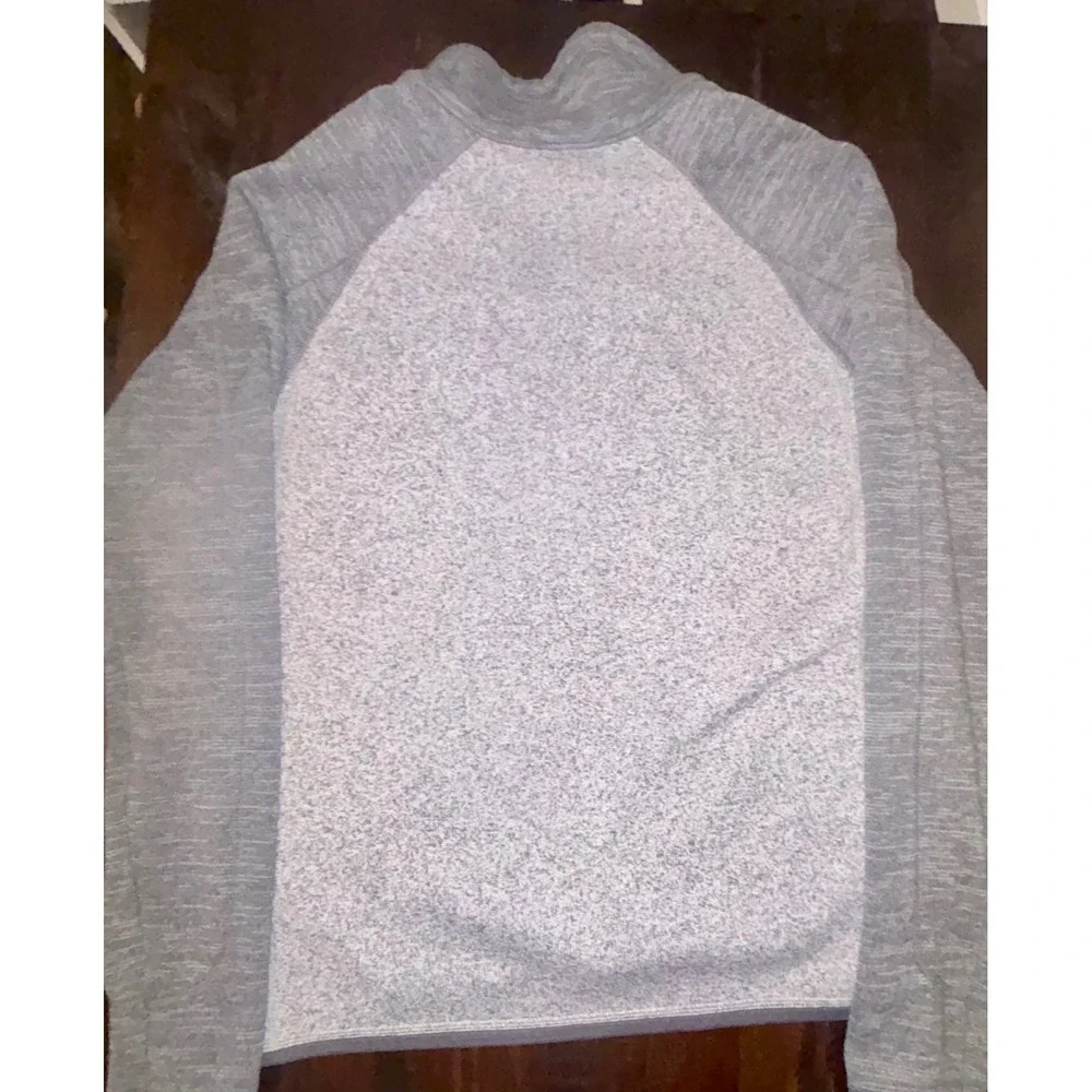 Patagonia Better Sweater 1/4 Zip Fleece Pullover Grey Mens Large 25523